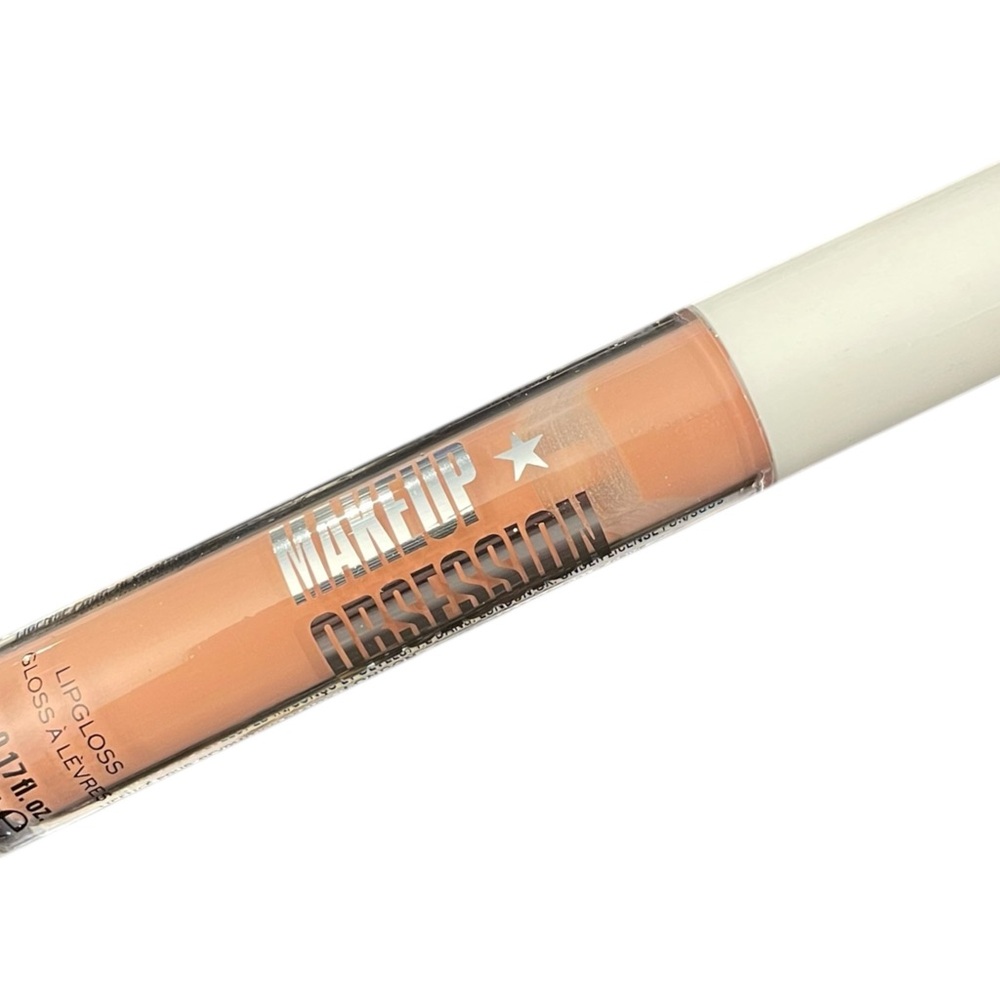 Makeup Revolution London Obsession Lip Gloss Shade Happily Neutral .17 Oz NEW
